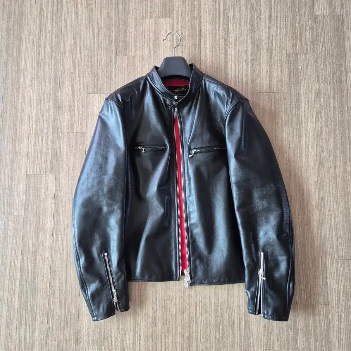 HERILL deerskin jacket 2 pinkレザージャケットヘリル HERILL] へリル